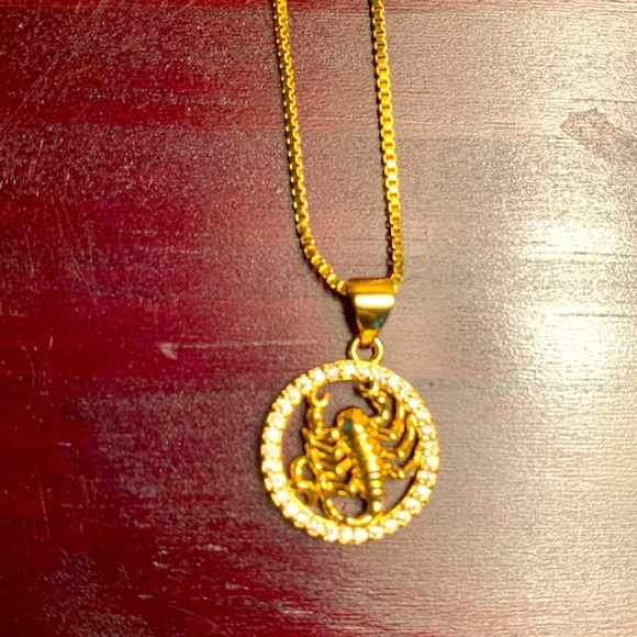 Scorpio (November) NWOT pendant necklace - Picture 3 of 3